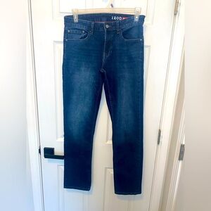 IZOD Mens Straight Jeans Size 32 x 34